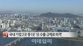 [이데일리N] 국내 기업 2곳 중 1곳 日 수출 규제로 타격 外