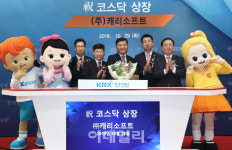 [포토] 캐리소프트 코스닥시장 신규상장