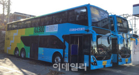 양주 고읍·옥정에서 잠실행 수월해져…양주시, G1300 2층버스 2대 증차
