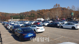 “3년 8개월 기다렸어요”…테슬라 ‘모델 3’ 113대 국내 인도