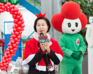 [포토] 김수영 양천구청장, 나눔문화 동행 캠페인