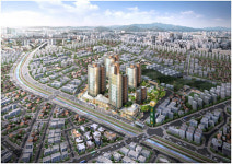 새절역 리버뷰시티, 총 327가구 공급