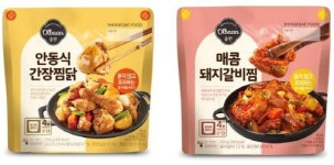 신세계푸드, 간장찜닭·매콤 돼지갈비찜 출시