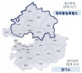 경기북부 인구 부산 추월…행정효율 위해 경기남·북부 나눠야