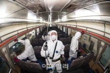 한국철도, 무궁화호 등 여객열차 방역 강화