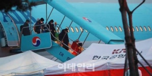 [포토]무증상 우한 교민 142명, 경기도 이천으로 출발