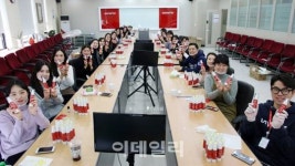 [포토] 이스타항공, 손세정제 만들기 클래스