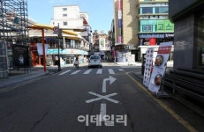 [포토] 인적끊긴 대학로