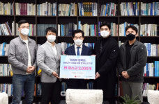 의정부청목회, 안병용 시장에 면마스크 2000장 전달