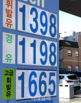 [포토]휘발유 가격 9주째 하락