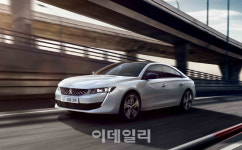푸조 508 ‘디자인’에 반하다…구매고객 64% 선택