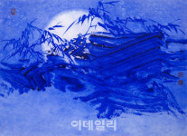 [e갤러리] 격렬한 쪽빛 싣고 새벽은 온다…임진성 생생