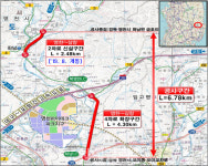 21일 영천 오미동~화남면 신호리 4차로 개통