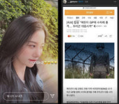 베리굿 조현, 北 GP 총격 기사 공유…‘정치색 논란’에 시끌