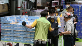 [포토]숨쉬기 편한 여름용 마스크, 대란