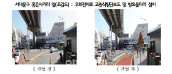 서울시, 신이문역·정릉우체국 등 노인보행사고 취약지 보행환경 개선