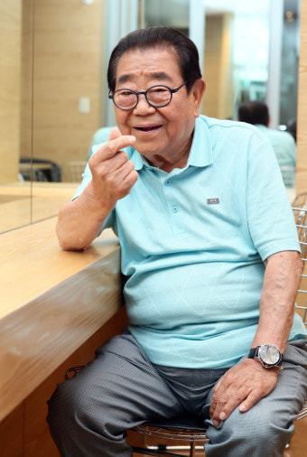 송해, 감기로 입원 
