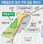 [단독]태릉CC에 갈매·육사까지…신도시급 공급案 급부상
