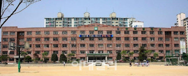 민락중학교 학생들 의정부 걷기왕