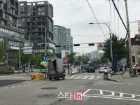 임슬옹 교통사고 현장… 사망사고 전력있는 사고다발지역