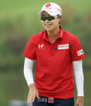 [포토] 김효주 순석 오빠의 나이스 캐치