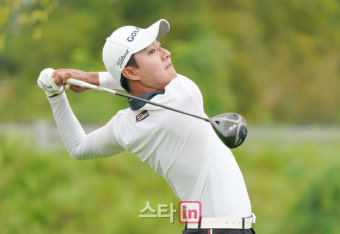 [포토]김한별 '무빙데이 선두로 가자'