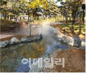 서울 양천공원, 버려지던 지하수 실개천에 재활용