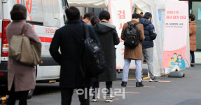 [포토]코로나19 확진 615명… 위중증 126명·사망 4명