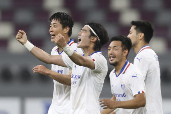 수원삼성, 요코하마에 3-2 역전승...AFC 챔스 8강 합류