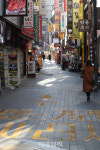 [포토]발길 뚝 끊긴 명동
