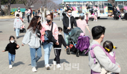 [포토]서울대공원으로 가족 나들이 온 시민들