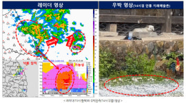 강원ㆍ경북, 천둥번개 동반 소나기 내려…안동서 우박도 관측
