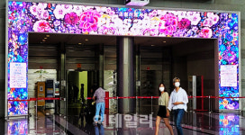 [포토] 김홍년, 화접군무(花蝶群舞)-21-IV 미디어 파사드