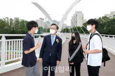 [포토] 금천구, 금천한내교 개통