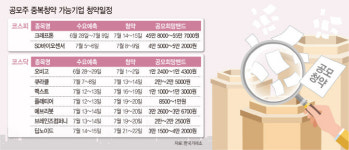 대어와 함께 막차…코스닥 7곳도 중복청약 효과 기대감