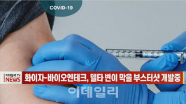 [이데일리N] 화이자-바이오엔테크, 델타 변이 막을 부스터샷 개발중