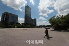 [포토]인적 드문 여의도공원