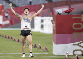 전웅태, 2024 파리 올림픽 근대5종서 메달 노려도 6위로 종결