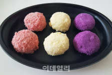 [내돈내먹]BTS와 달콤하게 한입 홈 디저트로 즐기는 크림떡