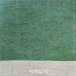 찢긴 한지가 세운 산, 마른 흙이 파낸 골 선묘풍경
