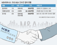 [마켓인]M&A 큰 손?…국내 시장서 자취 감춘 MBK파트너스