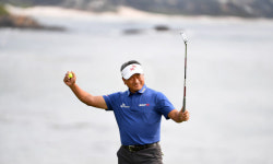 한국인 첫 챔피언스 우승 최경주, 내일 금의환향..좋은 선물 드려 기뻐