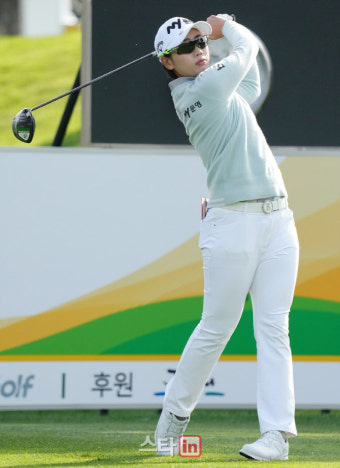 [포토]안나린 '우승위해 선두로 가자'