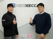 [포토]이상희,이진 대표 최고의 선수와 기업이 만났어요