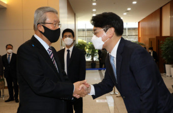 민주당 선대위 박용진, 김종인 회동 뒤 