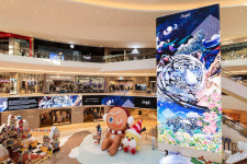 스타필드 전 지점서 사색호랑이 미디어월 전시