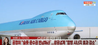 (영상)조건부 결합승인 받은 대한항공-아시아나항공...득실은?