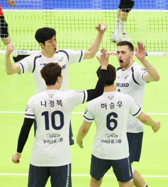 우리카드, 정규리그 3위 확정...한국전력, 최종전 무조건 이겨야 봄배구