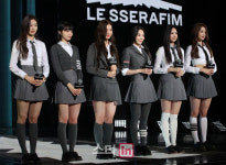 [포토] ‘르세라핌’ 걸그룹 기자회견