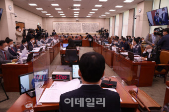 [포토]국회 법사위, '한동훈 법무부 장관 후보자 인사청문회'